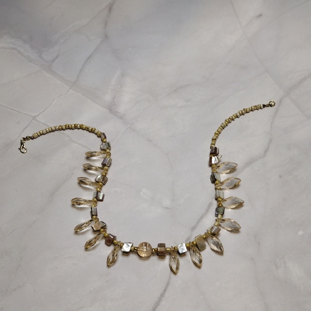 Chic Gold and Silver Women's Necklace